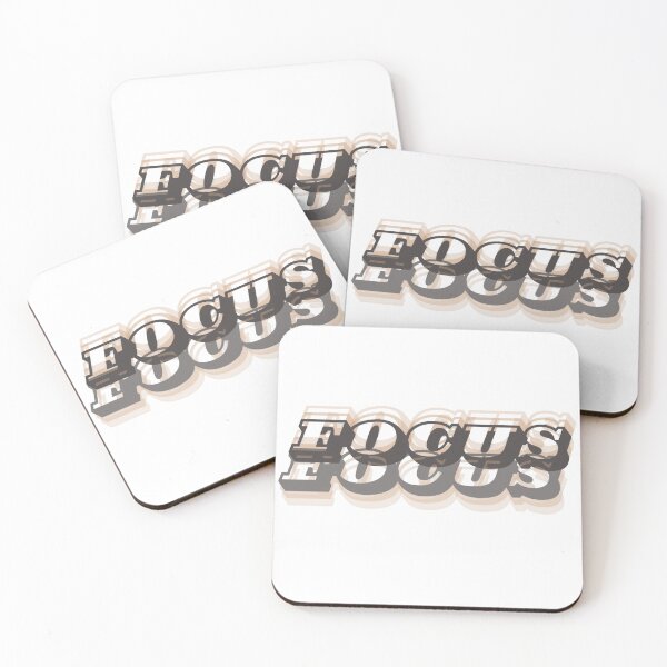 Item preview, Focus Text Minimalist Focus Quote Motivation Design designed and sold by WordsClub.