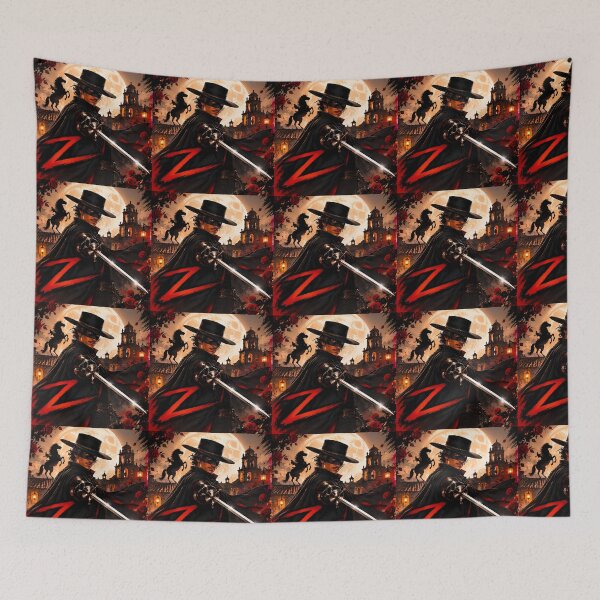 Item preview, Zorro The Masked Swordsman | Don Diego de la Vega Moonlight Fan Art designed and sold by Amr Siam.