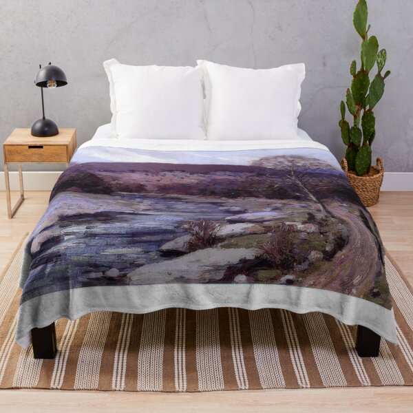 Item preview, Alfred Heber Hutty - Spring Landscape - landscape By Alfred Heber Hutty - Poster designed and sold by LILLIANSTRANGEy.