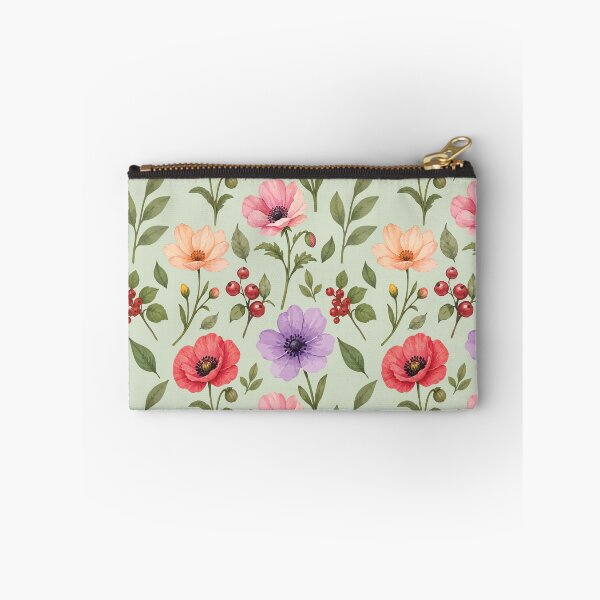 Item preview, Colorful Wildflower Botanical Pattern – Vintage Floral Print 2 designed and sold by SimplePoDesign.