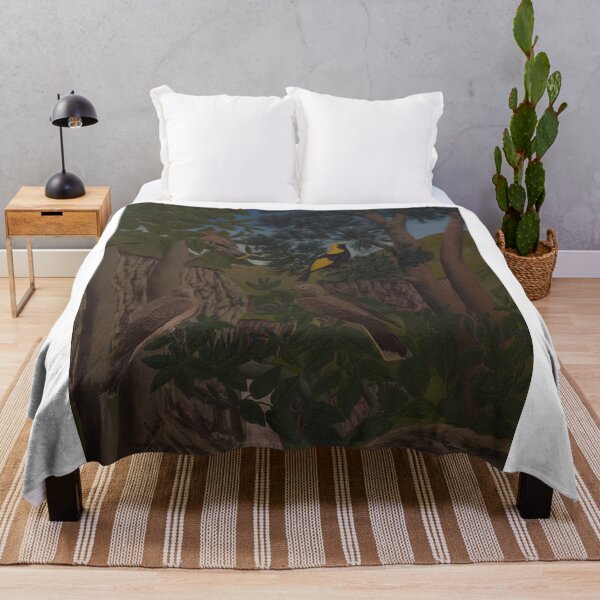 Item preview, Andre Bauchant - Birds in a Gorge - Naïve Art (Primitivism) By Andre Bauchant - Poster designed and sold by LILLIANSTRANGEy.