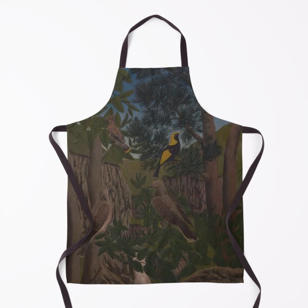Item preview, Andre Bauchant - Birds in a Gorge - Naïve Art (Primitivism) By Andre Bauchant - Poster designed and sold by LILLIANSTRANGEy.