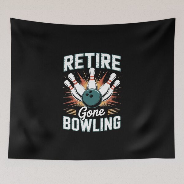 Item preview, RETIRE GONE BOWLING designed and sold by jkrphoto.