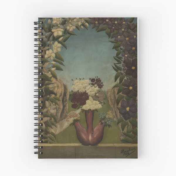 Item preview, Andre Bauchant - Blumen in Landschaft - Naïve Art (Primitivism) By Andre Bauchant -  Poster designed and sold by LILLIANSTRANGEy.
