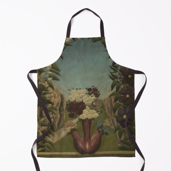Item preview, Andre Bauchant - Blumen in Landschaft - Naïve Art (Primitivism) By Andre Bauchant - Poster designed and sold by LILLIANSTRANGEy.