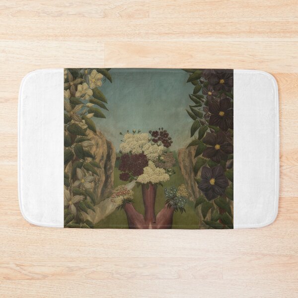 Artikelvorschau, Andre Bauchant – Blumen in Landschaft – Naive Kunst (Primitivismus) von Andre Bauchant – Poster entworfen und verkauft von LILLIANSTRANGEy.