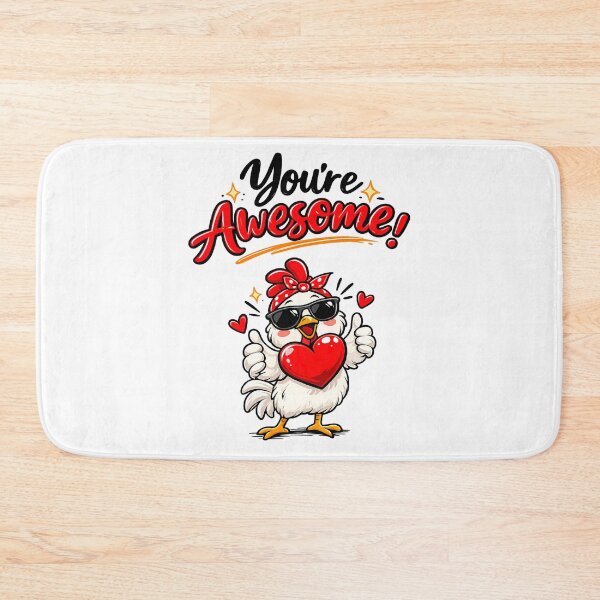 Item preview, You're Awesome Chicken designed and sold by Side Quest Co..
