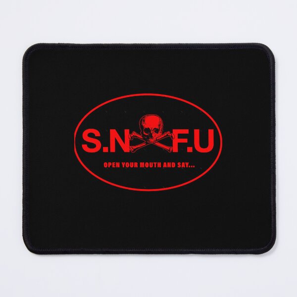 Item preview, SNFU BAND - OPEN YOUR MOUTH AND SAY designed and sold by GrimTeddySt.