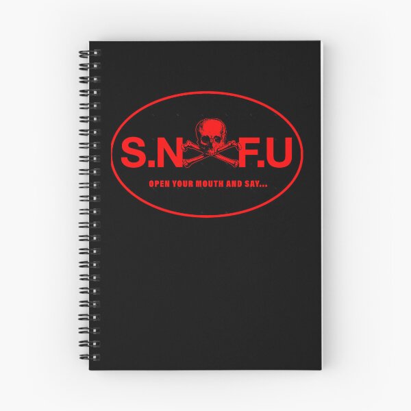 Item preview, SNFU BAND - OPEN YOUR MOUTH AND SAY designed and sold by GrimTeddySt.