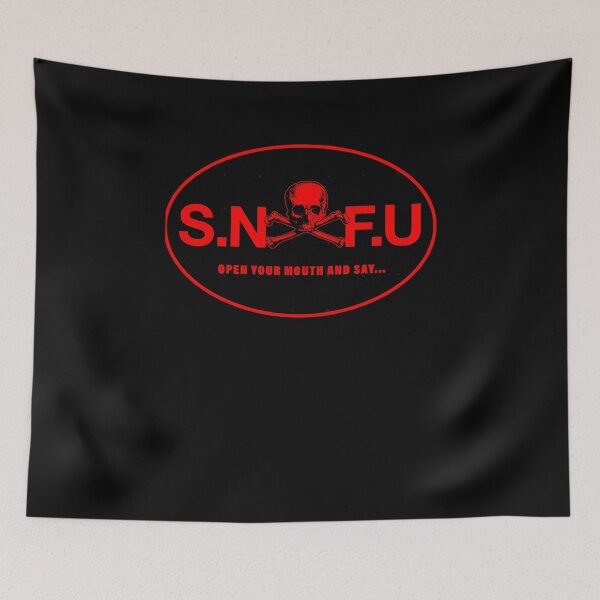 Item preview, SNFU BAND - OPEN YOUR MOUTH AND SAY designed and sold by GrimTeddySt.