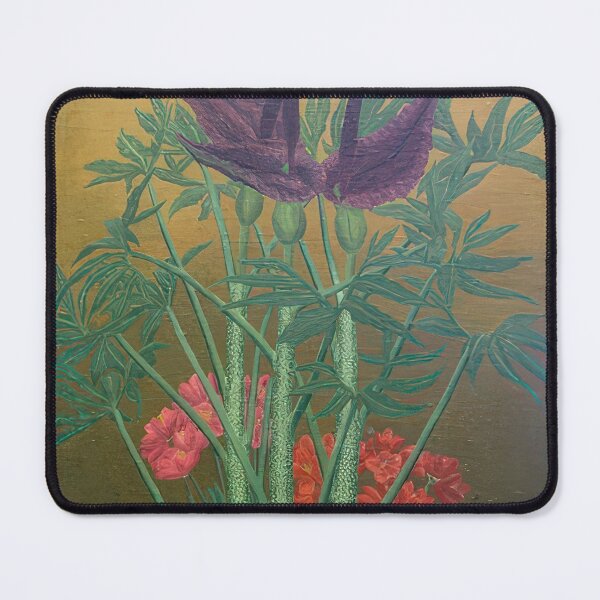 Item preview, Andre Bauchant - Exotic Flowers - Naïve Art (Primitivism) By Andre Bauchant -  Poster designed and sold by LILLIANSTRANGEy.