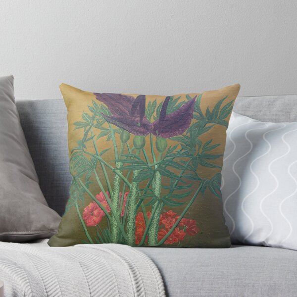 Item preview, Andre Bauchant - Exotic Flowers - Naïve Art (Primitivism) By Andre Bauchant -  Poster designed and sold by LILLIANSTRANGEy.
