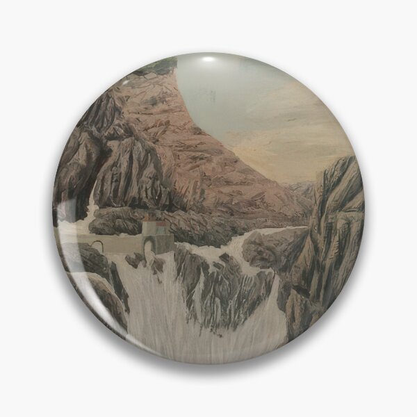 Item preview, Andre Bauchant - La chute d'eau - Naïve Art (Primitivism) By Andre Bauchant -  Poster designed and sold by LILLIANSTRANGEy.