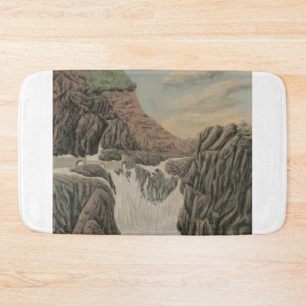 Item preview, Andre Bauchant - La chute d'eau - Naïve Art (Primitivism) By Andre Bauchant -  Poster designed and sold by LILLIANSTRANGEy.