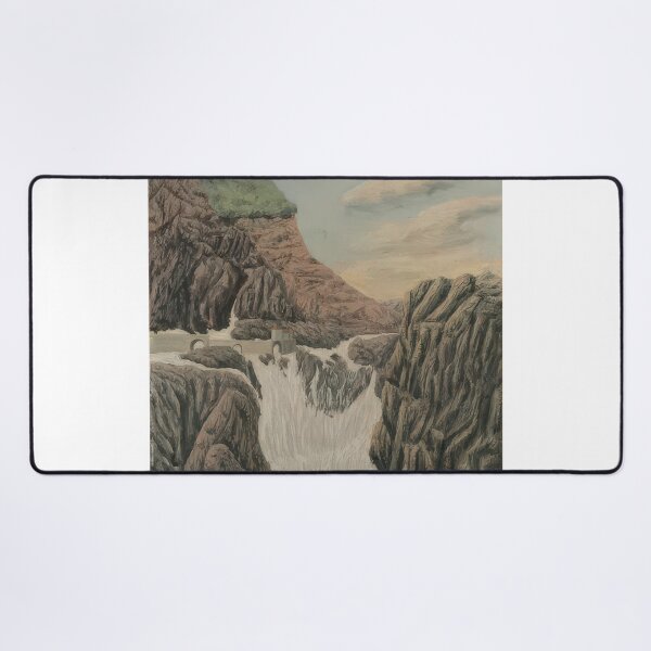 Item preview, Andre Bauchant - La chute d'eau - Naïve Art (Primitivism) By Andre Bauchant - Poster designed and sold by LILLIANSTRANGEy.