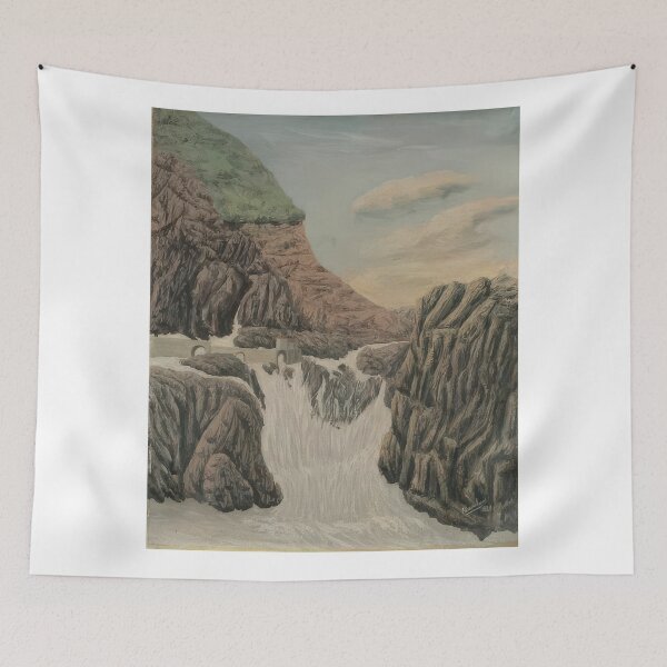 Item preview, Andre Bauchant - La chute d'eau - Naïve Art (Primitivism) By Andre Bauchant -  Poster designed and sold by LILLIANSTRANGEy.