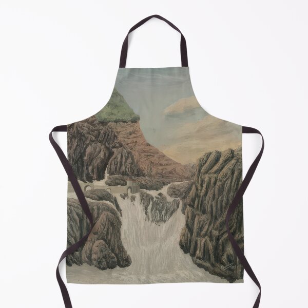 Item preview, Andre Bauchant - La chute d'eau - Naïve Art (Primitivism) By Andre Bauchant - Poster designed and sold by LILLIANSTRANGEy.