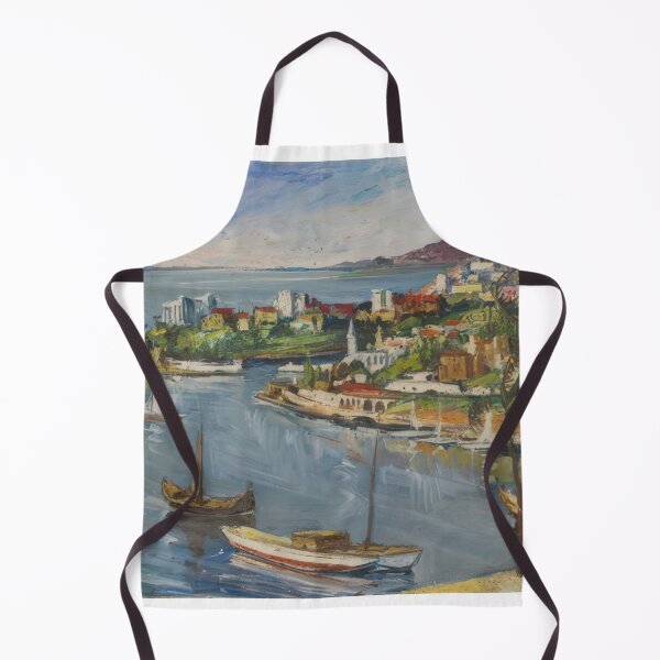Item preview, Andre Bauchant - Monaco - Naïve Art (Primitivism) By Andre Bauchant - Poster designed and sold by LILLIANSTRANGEy.