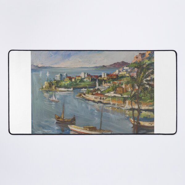 Item preview, Andre Bauchant - Monaco - Naïve Art (Primitivism) By Andre Bauchant -  Poster designed and sold by LILLIANSTRANGEy.