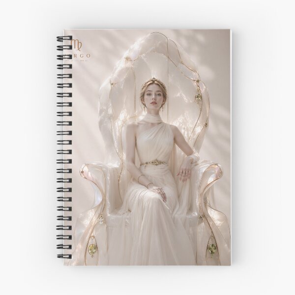 Item preview, Virgo Elegant Goddess Zodiac Portrait designed and sold by AtelierHailey.