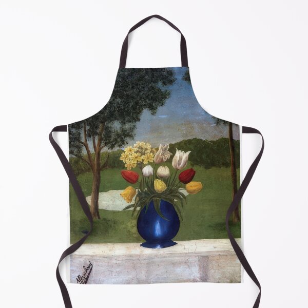 Item preview, Andre Bauchant - Vase aux Tulipes - Naïve Art (Primitivism) By Andre Bauchant - Poster designed and sold by LILLIANSTRANGEy.