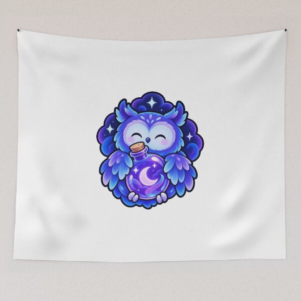 Item preview, Star Bottle Owl designed and sold by The-Art-of-D.