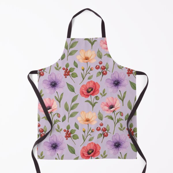 Item preview, Colorful Wildflower Botanical Pattern – Vintage Floral Print 4 designed and sold by SimplePoDesign.