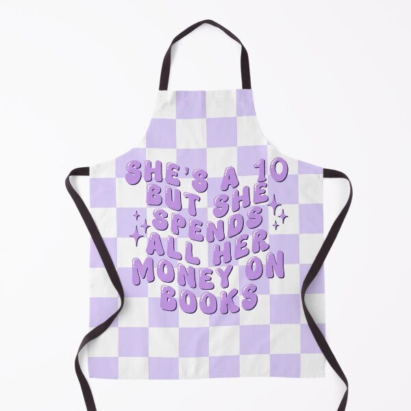 Item preview, She’s a 10 but a bookworm purple designed and sold by Aakanksha97.