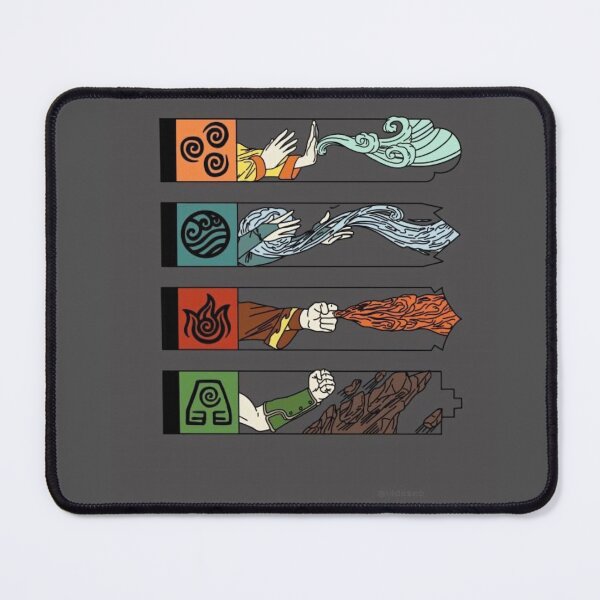 Item preview, Avatar The Last Airbender Four Elements Bending Art designed and sold by Manga Mouth Piece .
