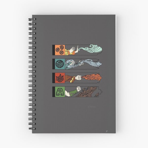 Item preview, Avatar The Last Airbender Four Elements Bending Art designed and sold by Manga Mouth Piece .