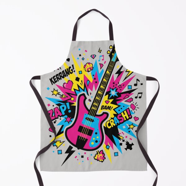 Item preview, Pop Art Electric Guitar Crash designed and sold by KeremYurtseven.