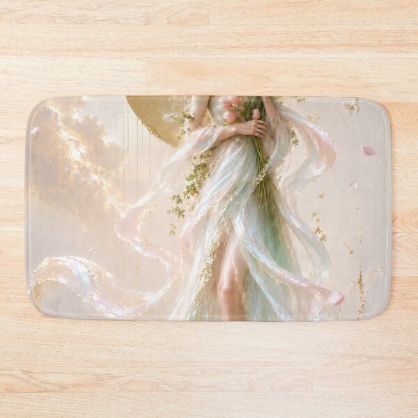 Item preview, Ethereal Spring Goddess Fantasy Portrait designed and sold by AtelierHailey.
