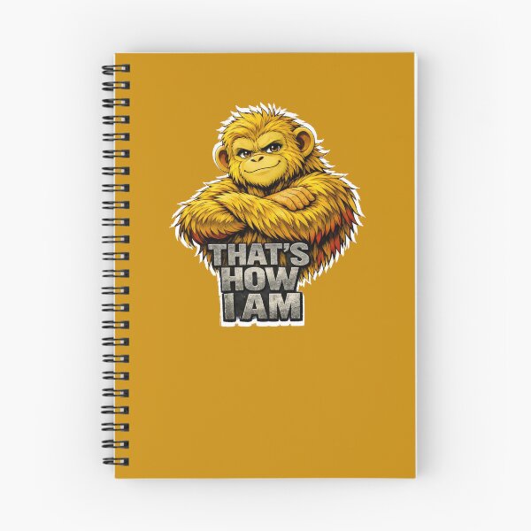 Item preview, That’s How I Am – Yellow Ape Attitude Graphic designed and sold by Cabrasco.