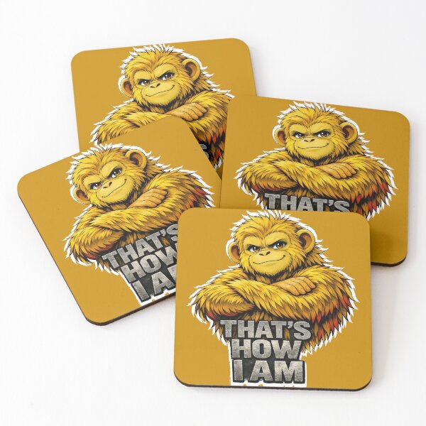 Item preview, That’s How I Am – Yellow Ape Attitude Graphic designed and sold by Cabrasco.