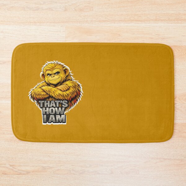 Item preview, That’s How I Am – Yellow Ape Attitude Graphic designed and sold by Cabrasco.