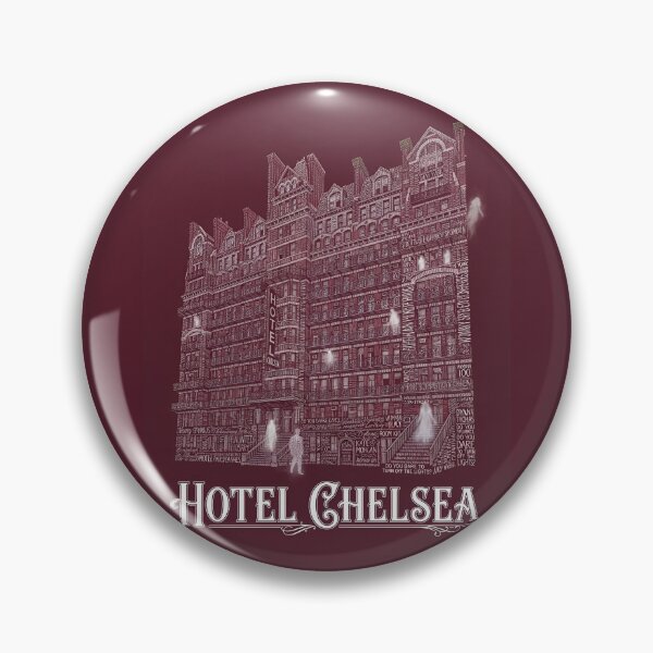 Item preview, Hotel Chelsea New York City Room 100 Rock Legend Haunted Art designed and sold by naughty-raccoon.