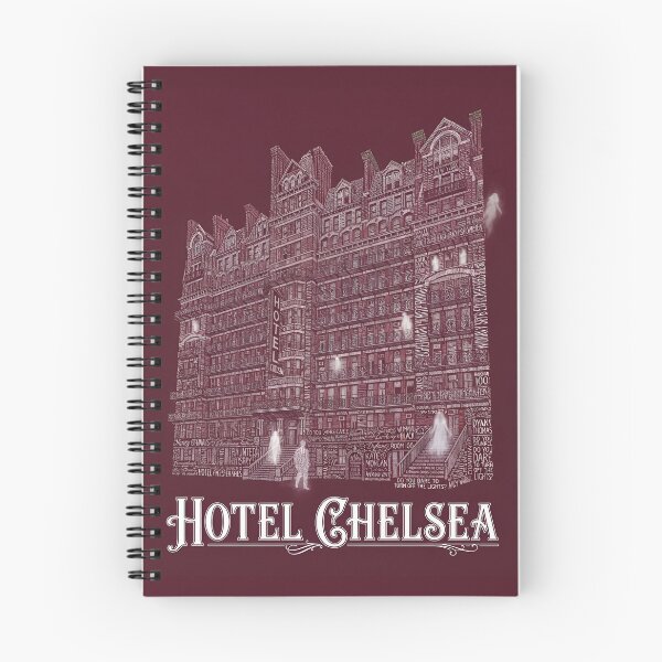 Item preview, Hotel Chelsea New York City Room 100 Rock Legend Haunted Art designed and sold by naughty-raccoon.