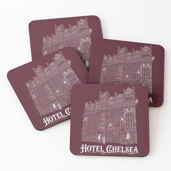 Item preview, Hotel Chelsea New York City Room 100 Rock Legend Haunted Art designed and sold by naughty-raccoon.