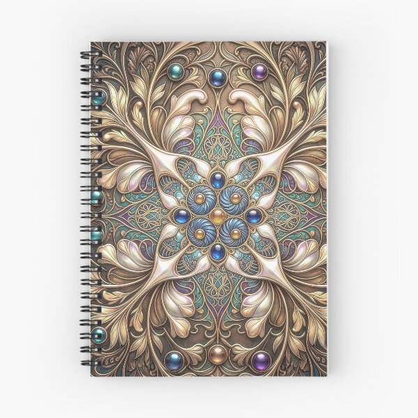 Item preview, Luxury Baroque Filigree Jeweled Mandala designed and sold by Frackxion.