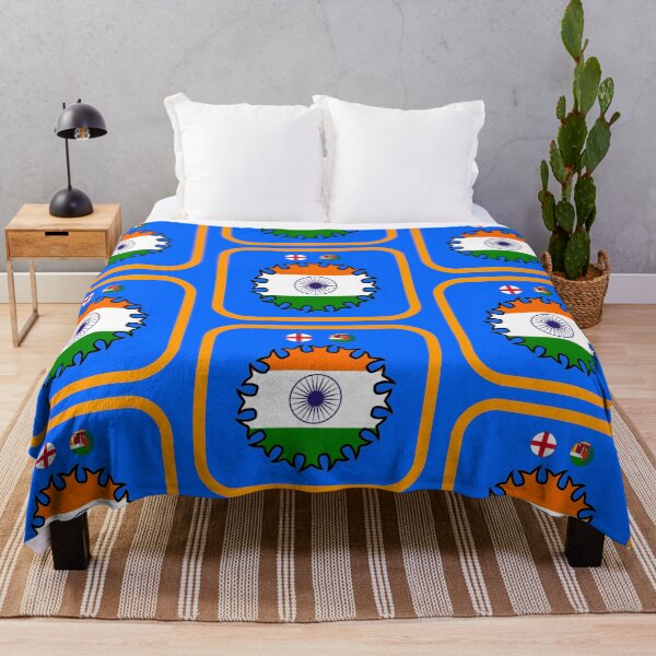 Item preview, India Men's Cricket 2x World Champions - Host Nations Crest (1983, 2011) designed and sold by p-Phictures4.