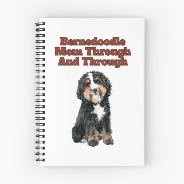 Item preview, Bernedoodle Mom Through And Through Watercolor Design designed and sold by NatureUnleashed.