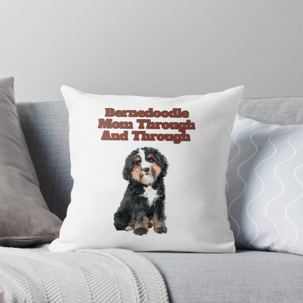 Item preview, Bernedoodle Mom Through And Through Watercolor Design designed and sold by NatureUnleashed.