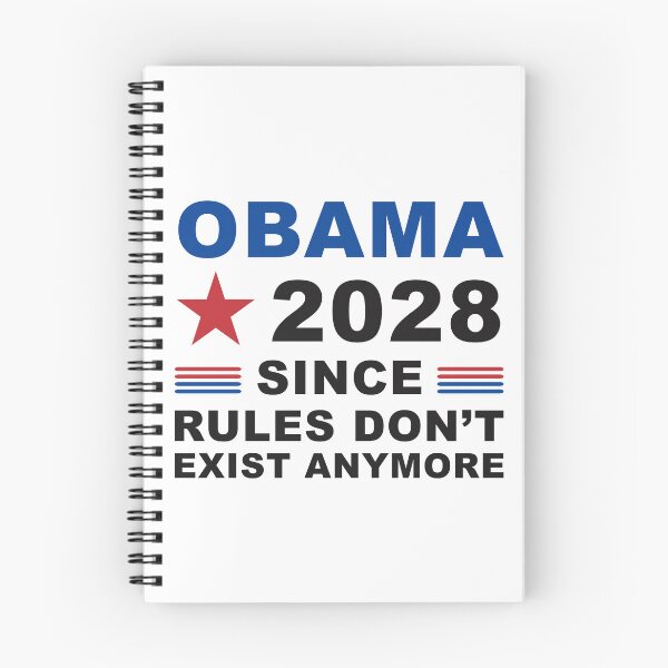 Item preview, Obama 2028 Since Rules Don't Exist Anymore, Funny Political Satire designed and sold by Cchotlan.