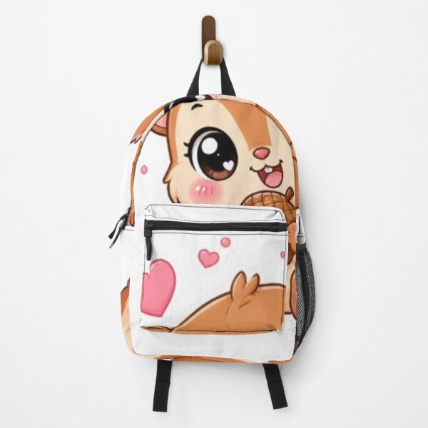 Item preview, Cute Kawaii Squirrel Sticker | Adorable Squirrel with Acorn | Cute Woodland Animal Sticker | Kawaii Animal Gift designed and sold by Vegasstickers.