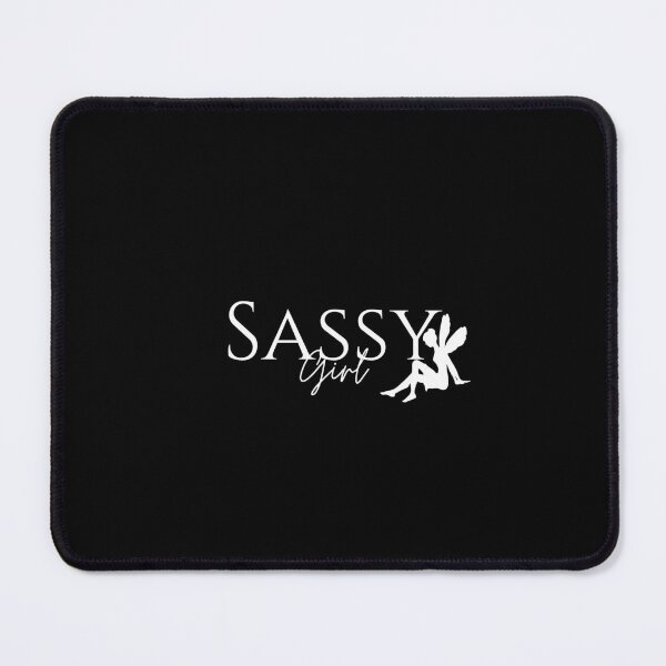 Item preview, Sassy Girl Fairy Silhouette Minimalist Typography designed and sold by adyaandaspire.