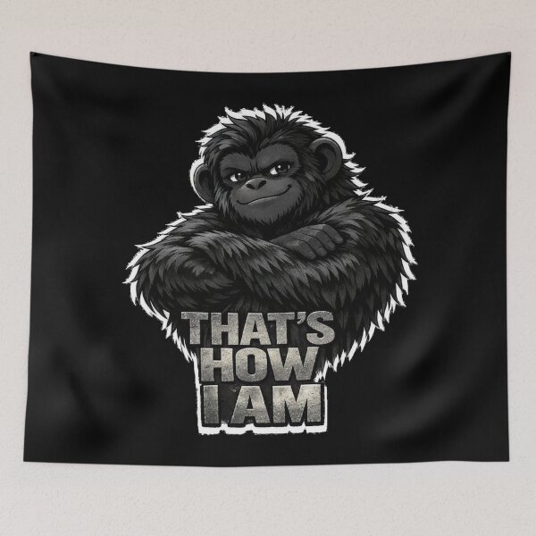 Item preview, That’s How I Am – Dark Ape Attitude Graphic designed and sold by Cabrasco.