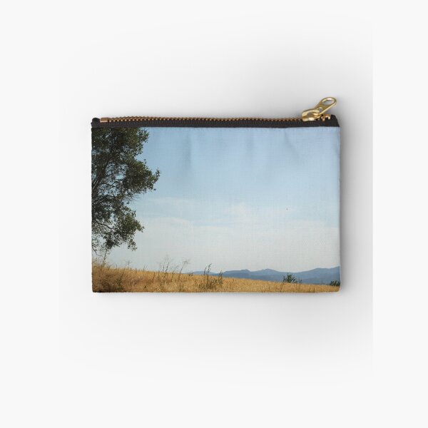 Item preview, Mediterranean Golden Landscape with Tree and Mountains designed and sold by Guim-de-Pablos.