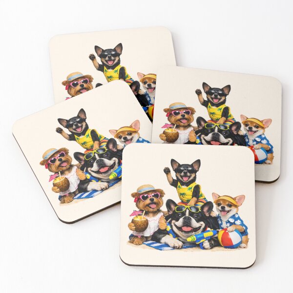 Item preview, Cool dogs in leather jackets designed and sold by Agnisherl.