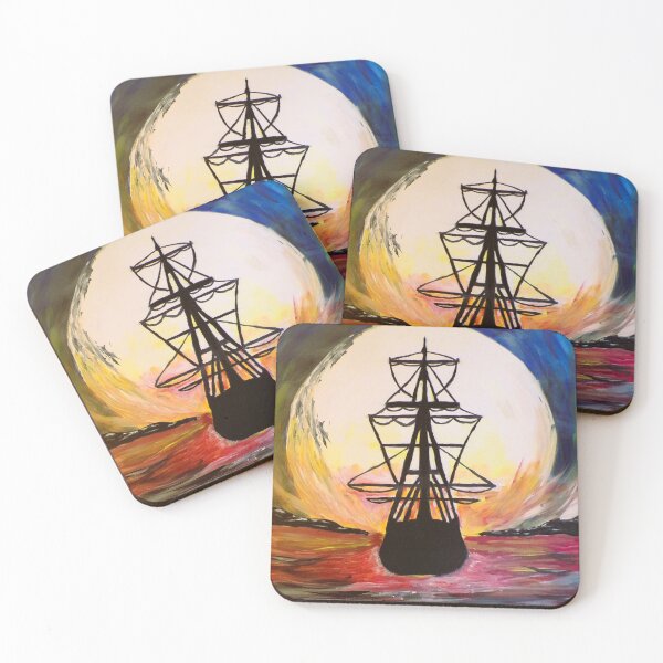 Item preview, Crimson Voyage designed and sold by SquaresArt.