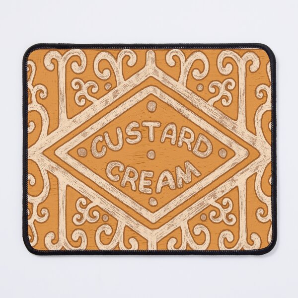 Item preview, British Biscuits – Retro Custard Cream designed and sold by AgnieshkaSiwek.